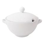 Waza Porcelanowa do Zupy 3 L z Pokrywką