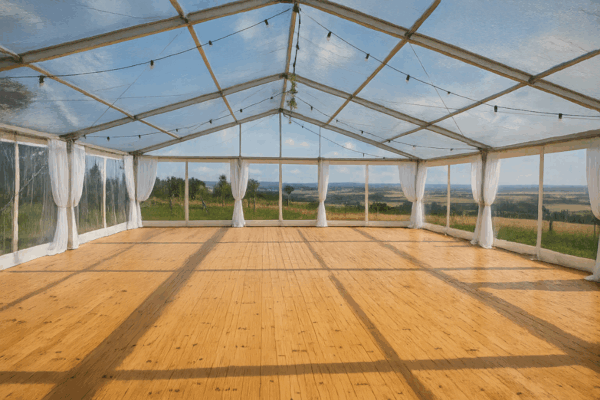 Hala Namiotowa Transparentna 10x10x3 m Aluminiowa - obrazek 5