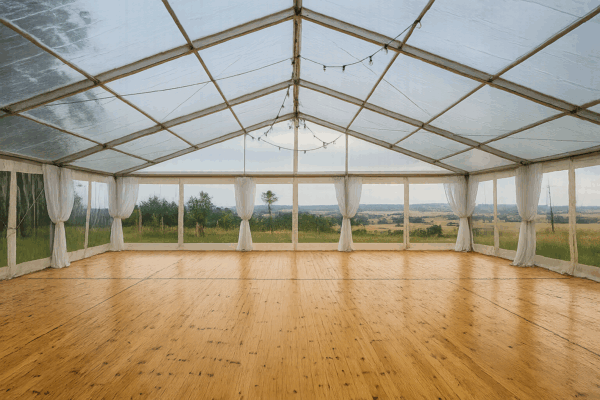 Hala Namiotowa Transparentna 10x10x3 m Aluminiowa - obrazek 7