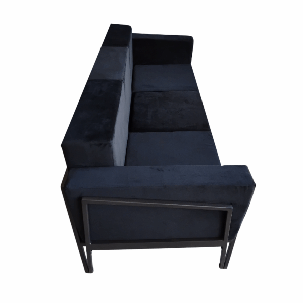 Sofa Eventowa Maxi Czarna – 3-osobowa z Kolekcji V - obrazek 4