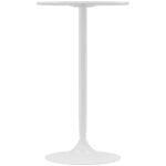 Stolik Barowy Okrągły Biały wynajem Śląskie