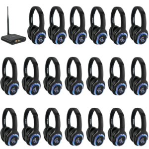 zestaw słuchawkowy silent disco na imprezy wynajem Chorzow